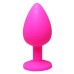 Pink silicon plug